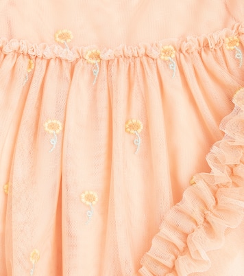 Baby embroidered tulle dress | Stella McCartney Kids
