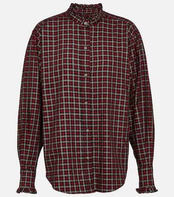 Saoli checked cotton poplin shirt | Marant Etoile