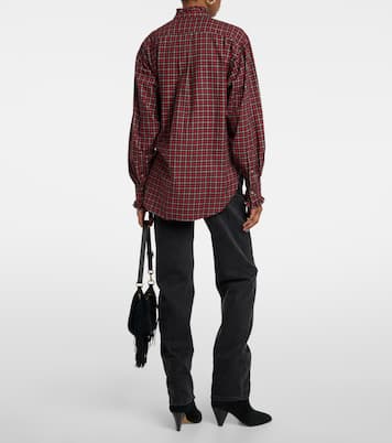 Saoli checked cotton poplin shirt | Marant Etoile