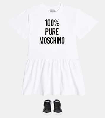 Kleid aus Baumwoll-Jersey | Moschino Kids