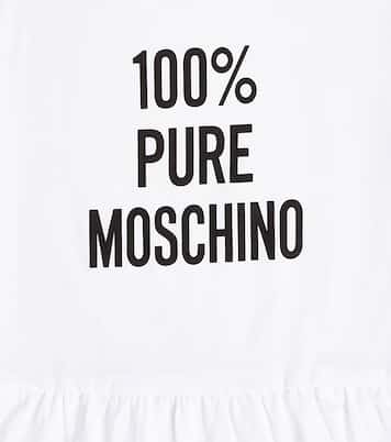 Kleid aus Baumwoll-Jersey | Moschino Kids