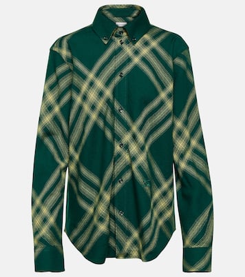 Chemise en laine à carreaux | Burberry