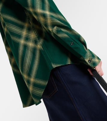 Chemise en laine à carreaux | Burberry