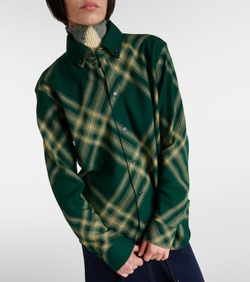 Chemise en laine à carreaux | Burberry