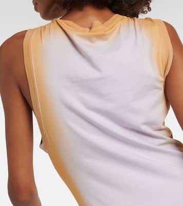 Abito lungo in maglia di cotone a coste | Y/Project