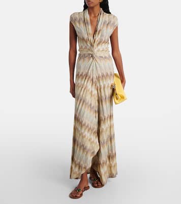 Robe longue en lamé | Missoni