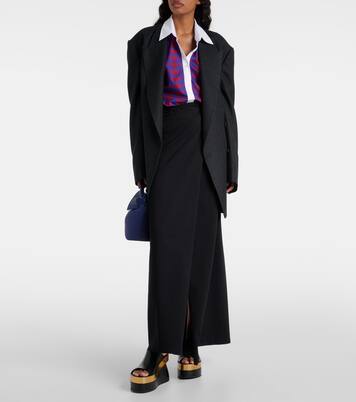 Camicia in cotone con stampa | Dries Van Noten