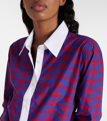 Camicia in cotone con stampa | Dries Van Noten