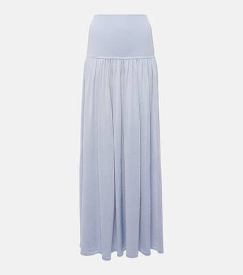 Natura Metallic maxi skirt | Zimmermann