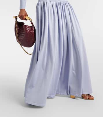 Natura Metallic maxi skirt | Zimmermann