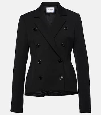 Blazer doppiopetto in misto lana | Alaïa