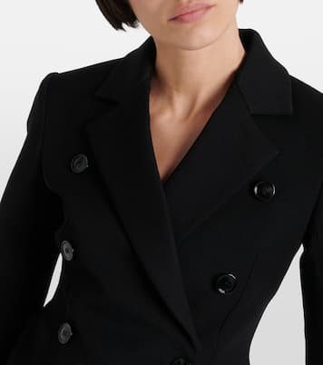 Blazer doppiopetto in misto lana | Alaïa