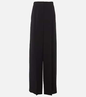 Pantaloni a gamba larga in cady | Max Mara