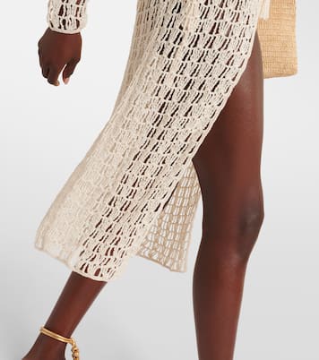 Cardigan in crochet di cotone | Anna Kosturova