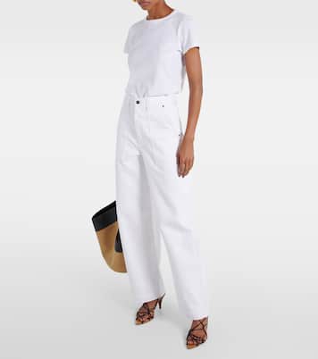 T-shirt Samson in jersey di cotone | Khaite
