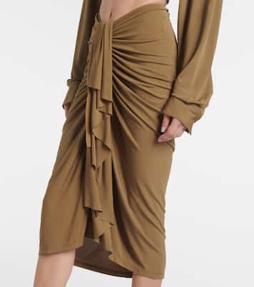 Vivenda jersey midi skirt | Christopher Esber