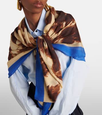 Foulard con stampa | Dries Van Noten