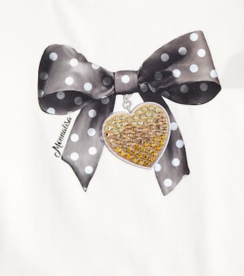 T-shirt in jersey di misto cotone | Monnalisa