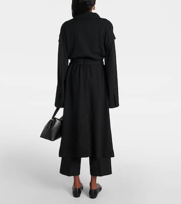 Abrigo oversized de sarga | Toteme