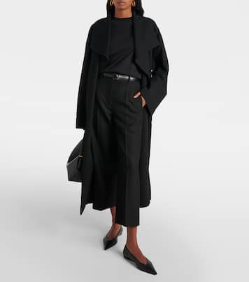 Abrigo oversized de sarga | Toteme