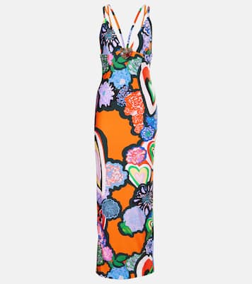 Bedrucktes Maxikleid | Area