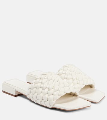 Aster woven leather slides | Souliers Martinez