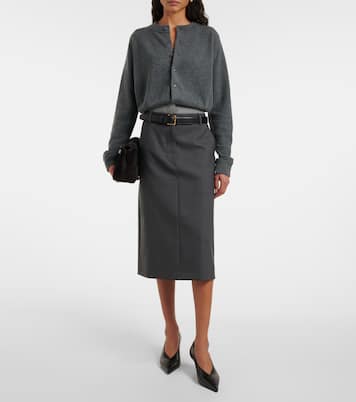 Cárdigan N°257 de mezcla de cachemir | Extreme Cashmere