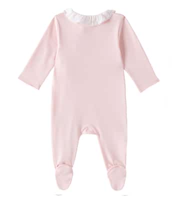 Baby - Tutina e bavaglino in jersey | Chloé Kids