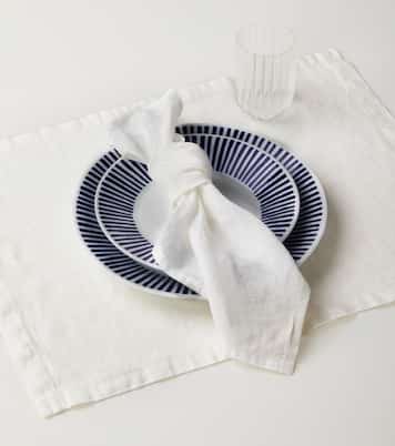Set of 4 linen napkins | Once Milano