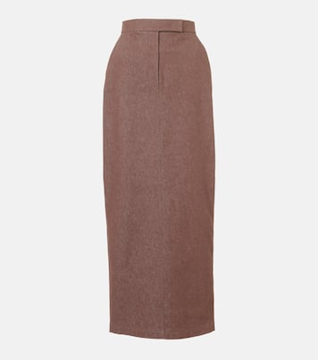 Falda larga Pianosa de algodón | Max Mara