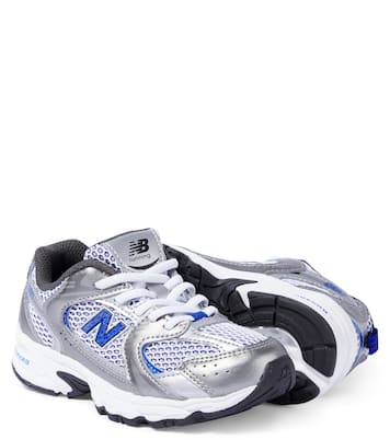 530 leather-trimmed sneakers | New Balance Kids