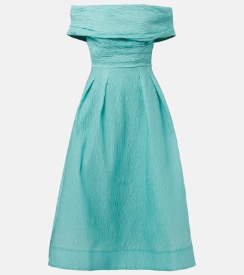 Robe midi Adalyn à encolure bardot | Rebecca Vallance
