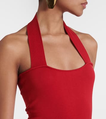 Abito lungo in maglia di seta e cotone | Aya Muse