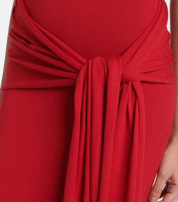 Abito lungo in maglia di seta e cotone | Aya Muse