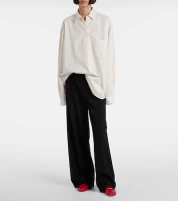 Ballerinas Round aus Leder | The Row