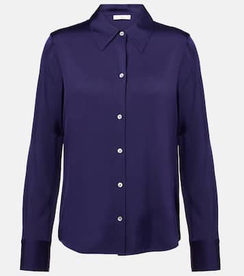 Camicia in raso di misto seta | Vince