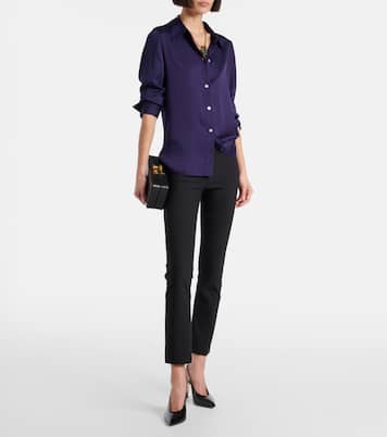 Camicia in raso di misto seta | Vince