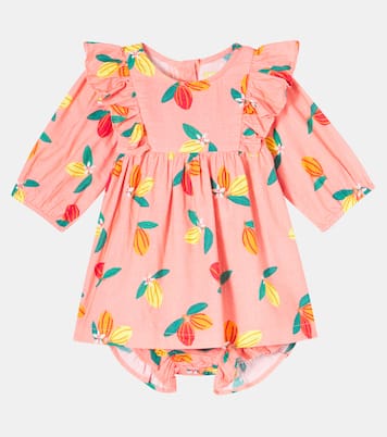 Baby cotton dress and bloomers set | Fábula
