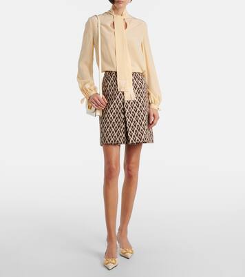 VLogo Signature 40 slingback pumps | Valentino Garavani