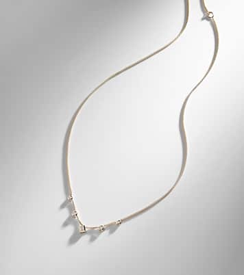 Halskette Petite Modern Renaissance® aus 18kt Gelbgold (750/1000) mit Diamanten | David Yurman