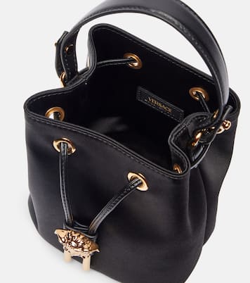 La Medusa Mini satin bucket bag  | Versace