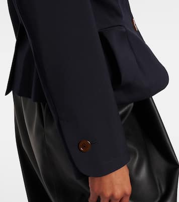 Chaqueta Drunken de lana virgen drapeada | Vivienne Westwood