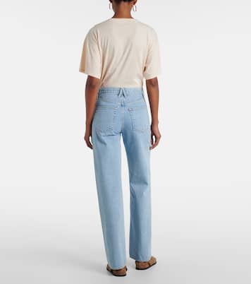 Jeans anchos Grace de tiro alto | Slvrlake