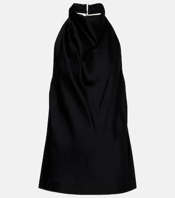 Top de satén con cuello halter | Stella McCartney