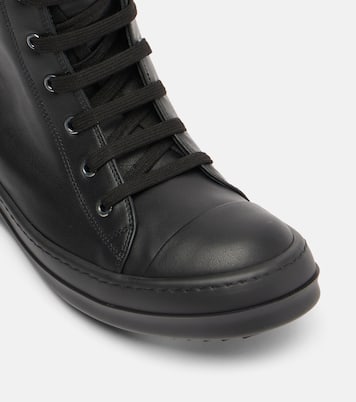 Zapatillas High Top Sneaks de piel | Rick Owens
