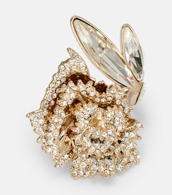 Ring Carnation mit Kristallen | McQueen