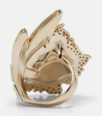Ring Carnation mit Kristallen | McQueen