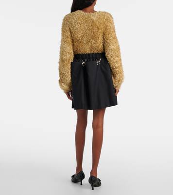 Wool miniskirt  | Noir Kei Ninomiya