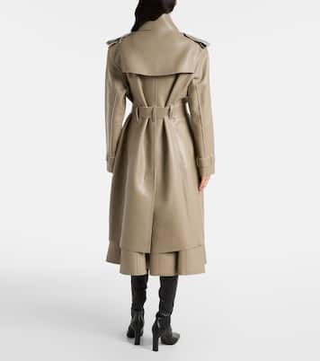 Beschichteter Trenchcoat | Norma Kamali