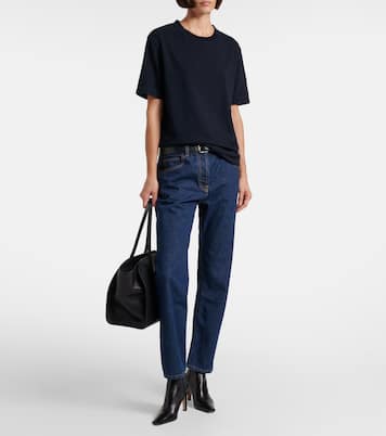 Carla 80 leather ankle boots | The Row